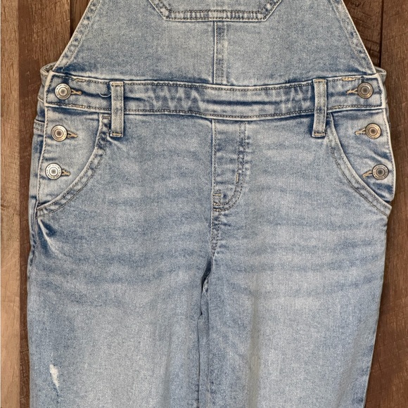 SO Light Blue Denim Overalls for Girls, size 12 - Picture 5 of 15